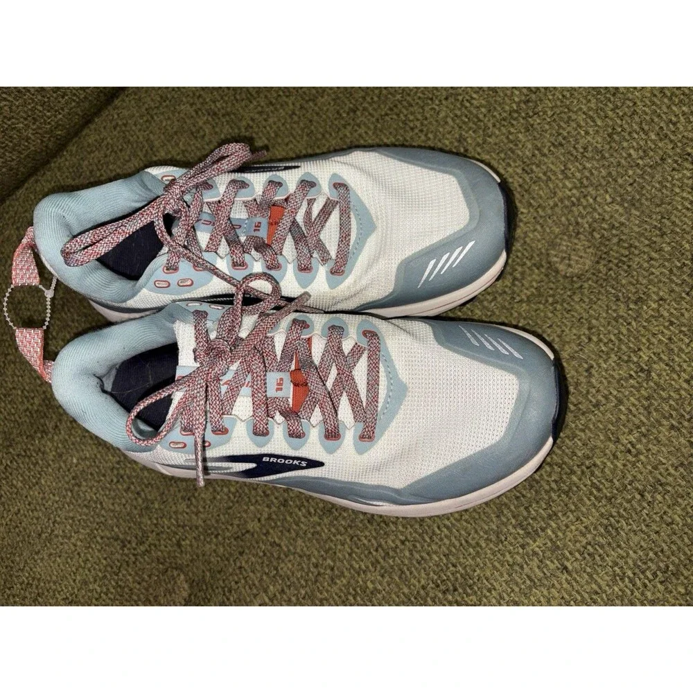 Brooks CASCADIA 16 Women's Trail Running Shoe, Aqua Sz 8